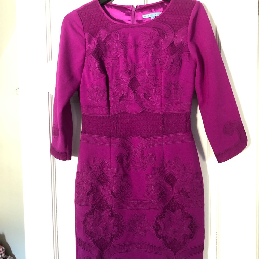 Antonio Melanie purple dress